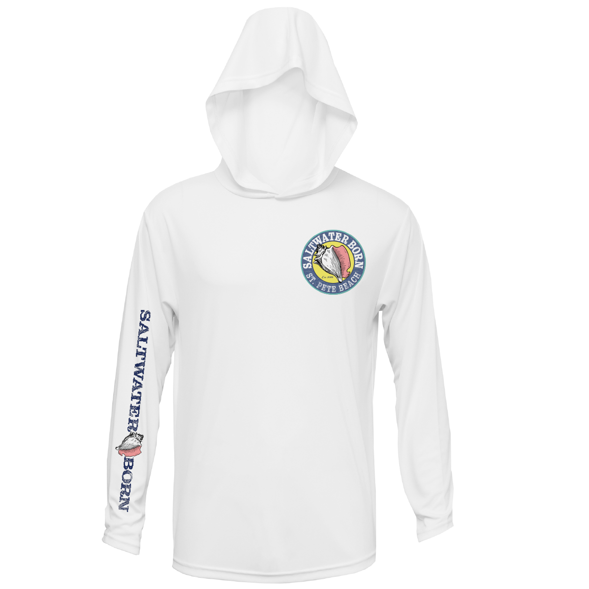 St. Pete Beach, FL Blue Marlin Long Sleeve UPF 50+ Dry-Fit Hoodie