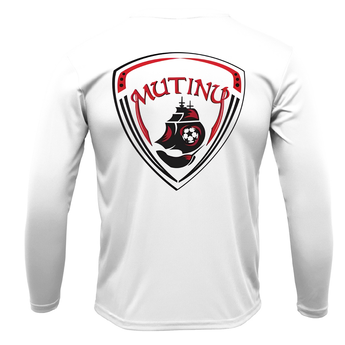Mutiny Soccer Club Men's Long Sleeve UPF 50+ Dry-Fit Shirt