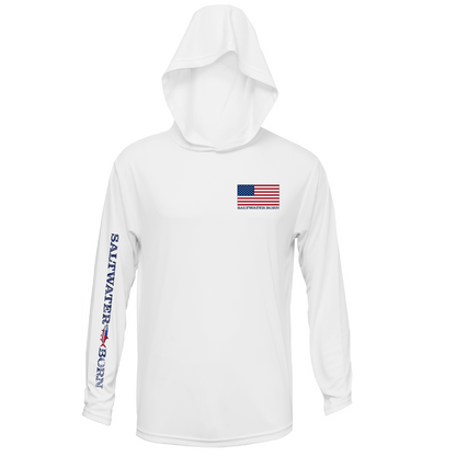 250th Action Tarpon Girl's Long Sleeve UPF 50+ Dry-Fit Hoodie
