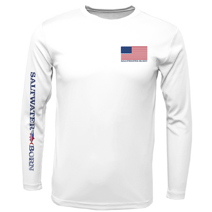 250th Action Tarpon Girl's Long Sleeve UPF 50+ Dry-Fit Shirt
