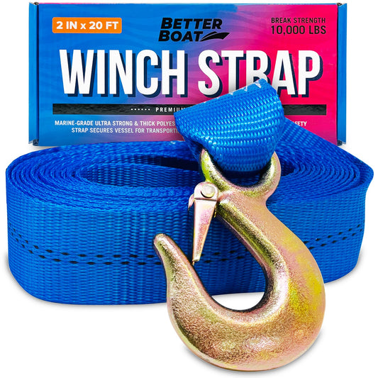 Better Boat Trailer Winch Strap Replacement