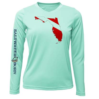Florida Diver Long Sleeve UPF 50+ Dry-Fit Shirt