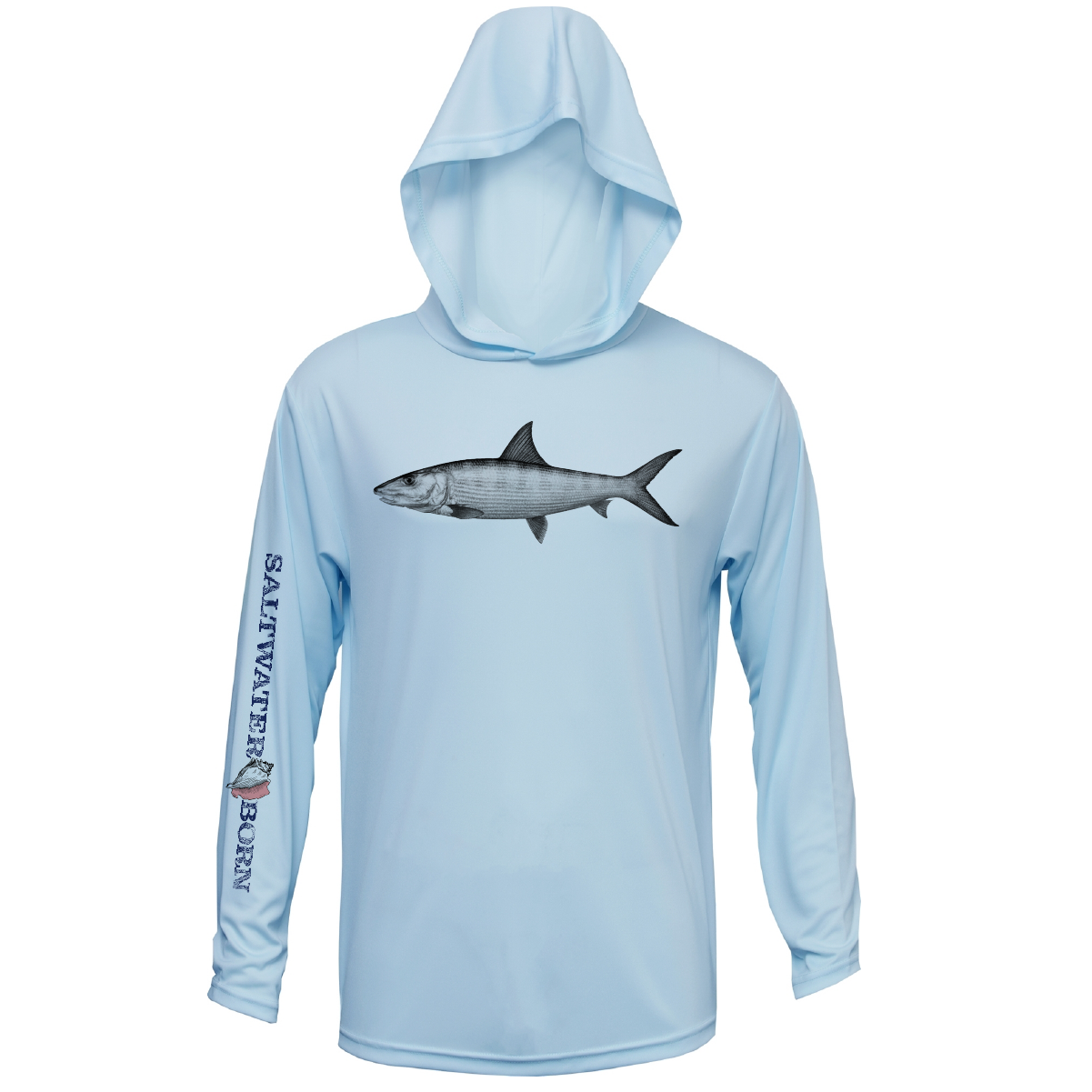 Bonefish Long Sleeve UPF 50+ Dry-Fit Hoodie