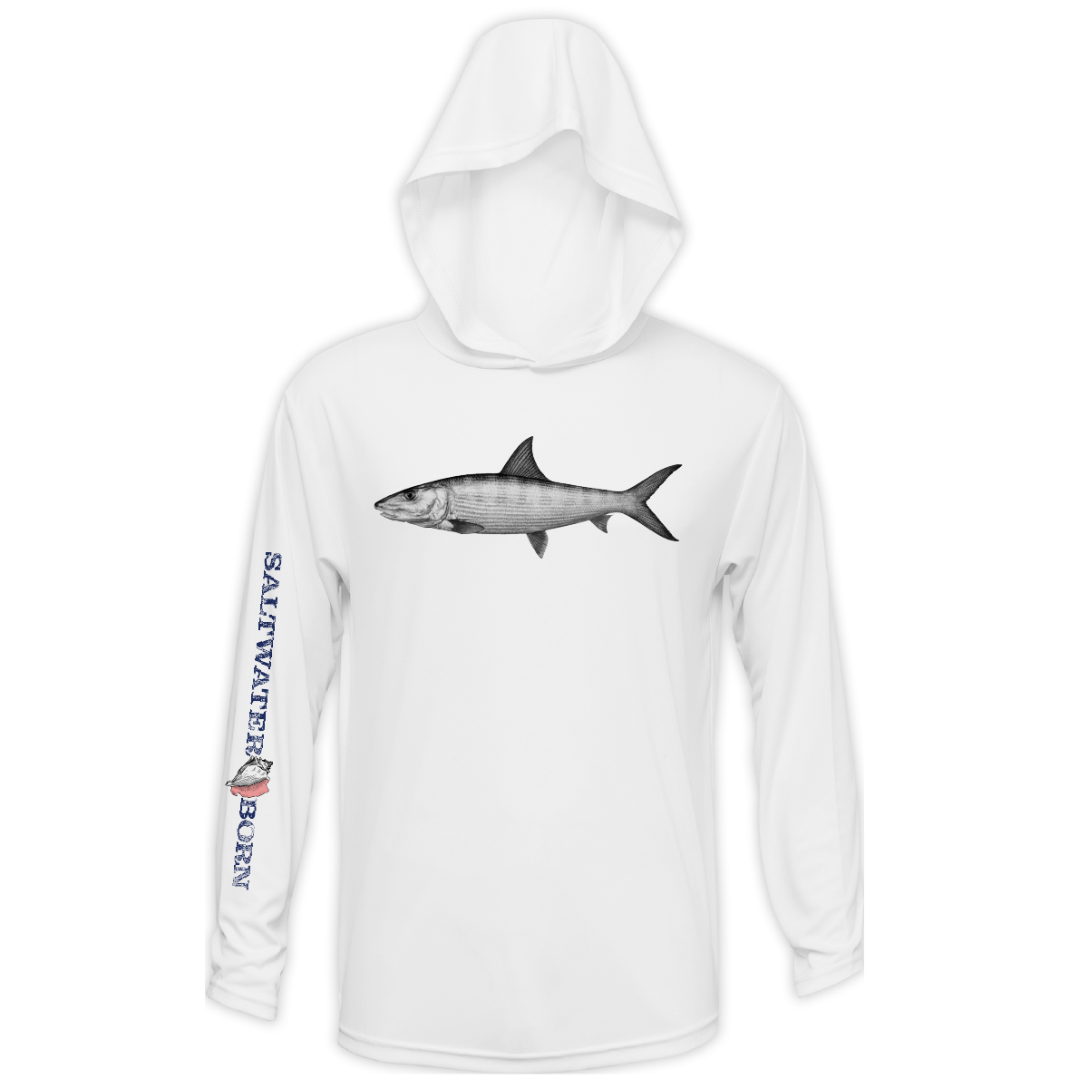 Bonefish Long Sleeve UPF 50+ Dry-Fit Hoodie