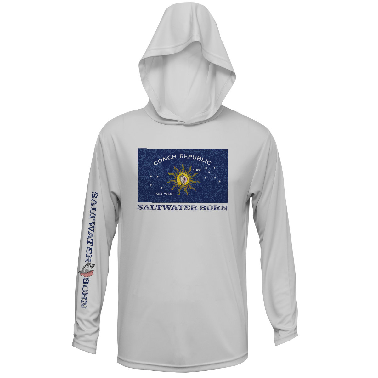 Conch Republic Boys  Long Sleeve UPF 50+ Dry-Fit Hoody