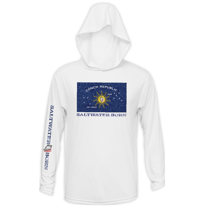 Conch Republic Boys  Long Sleeve UPF 50+ Dry-Fit Hoody