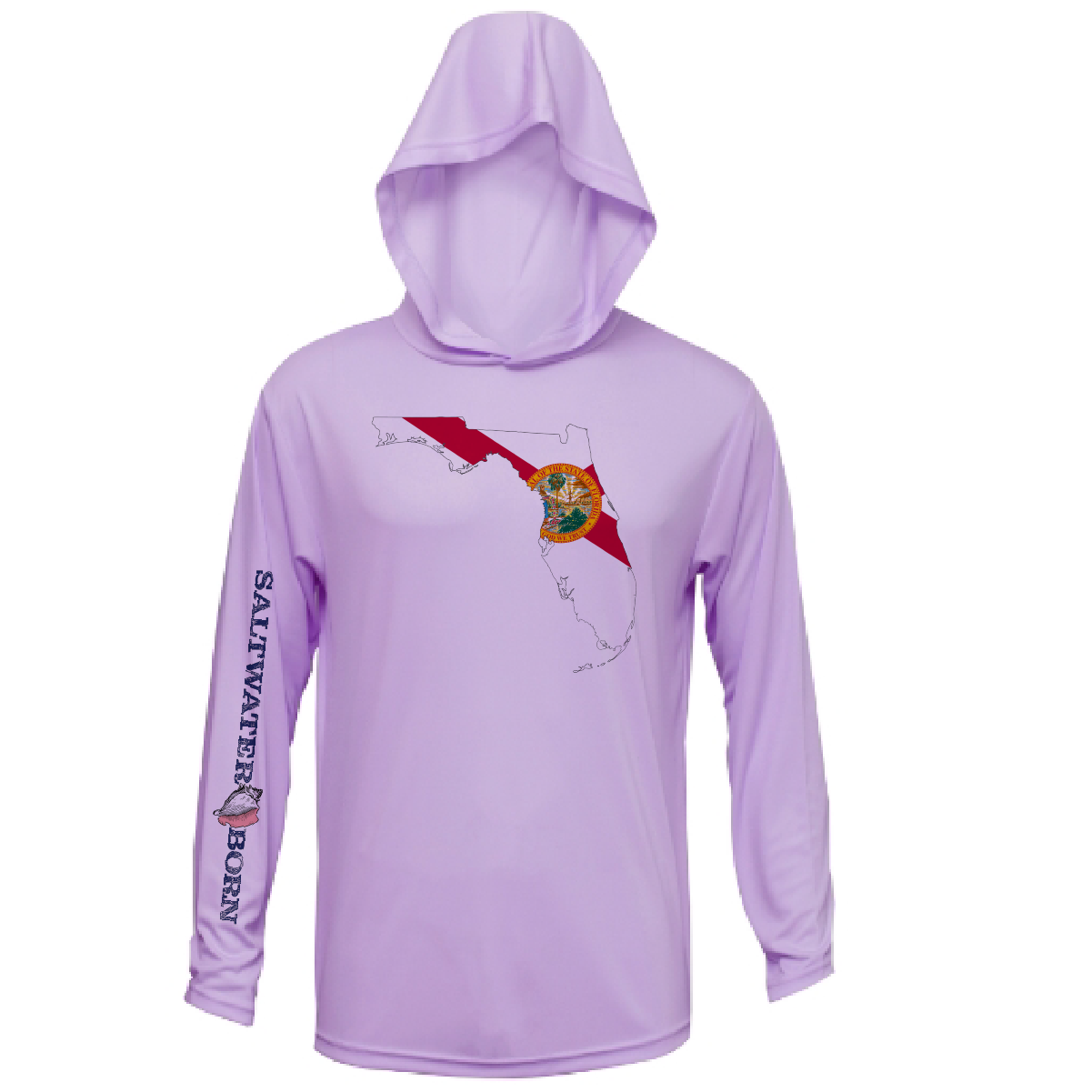 State of Florida Men's Long Sleeve UPF 50+ Dry-Fit Hoodie