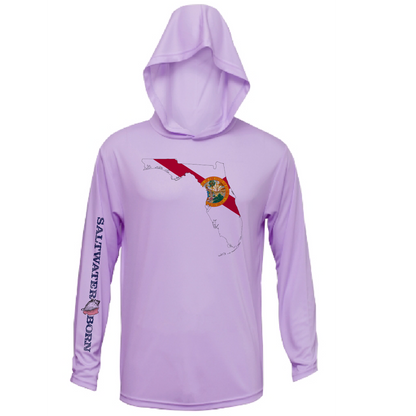 State of Florida Men's Long Sleeve UPF 50+ Dry-Fit Hoodie