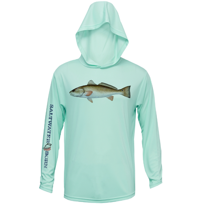 Redfish Boys Long Sleeve UPF 50+ Dry-Fit Hoody