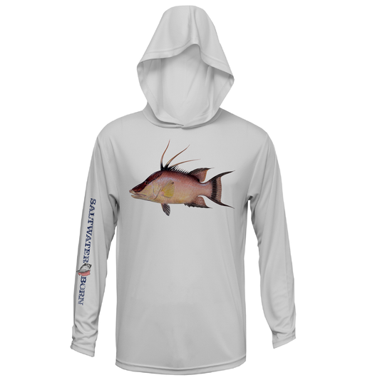 Hogfish Boys Long Sleeve UPF 50+ Dry-Fit Hoody