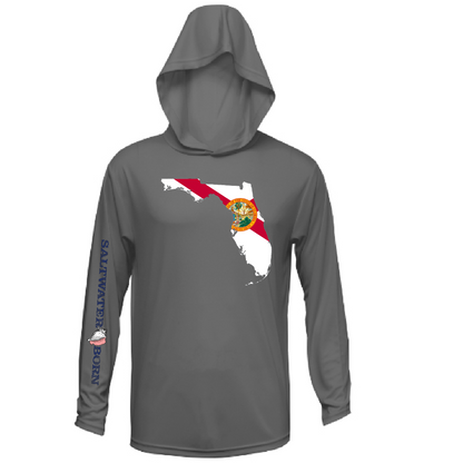 State of Florida Men's Long Sleeve UPF 50+ Dry-Fit Hoodie