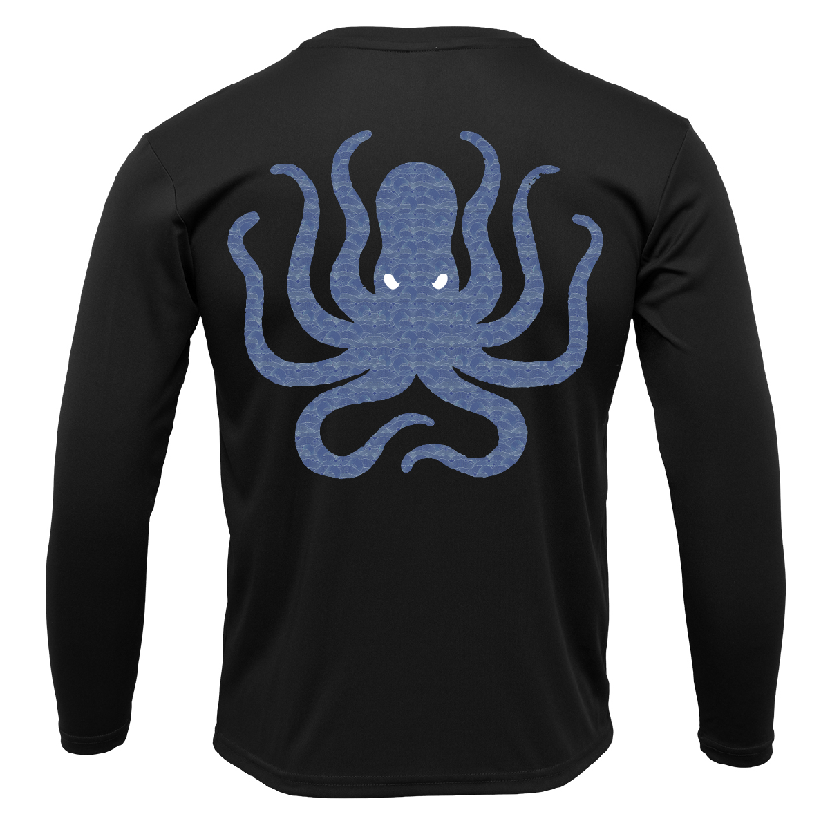 Key West, FL Kraken Men's Long Sleeve UPF 50+ Dry-Fit Shirt