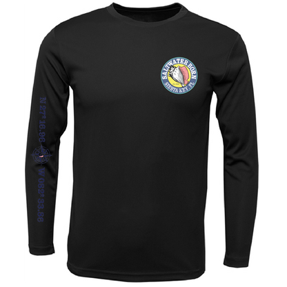 Siesta Key, FL Marlin Men's Long Sleeve UPF 50+ Dry-Fit Shirt
