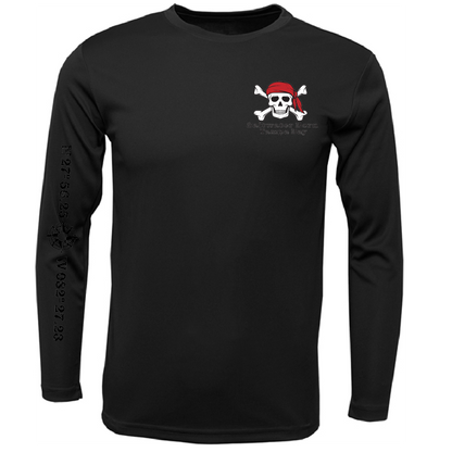 Tampa Bay, FL "All For Rum and Rum For All" Men's Long Sleeve UPF 50+ Dry-Fit Shirt