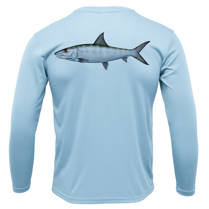 Siesta Key Bonefish Long Sleeve UPF 50+ Dry-Fit Shirt