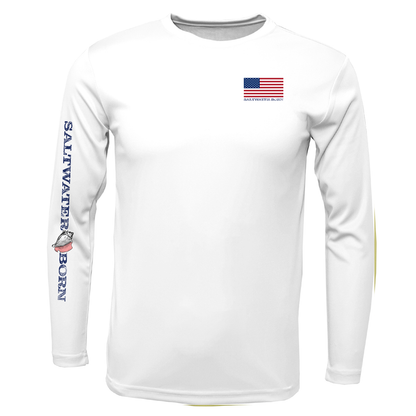 USA Sailfish Long Sleeve UPF 50+ Dry-Fit Shirt