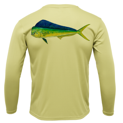 Key West, FL Mahi Long Sleeve UPF 50+ Dry-Fit Shirt
