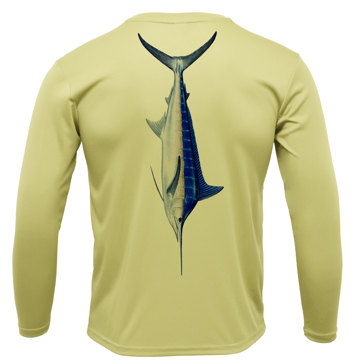 Key West, FL Marlin Long Sleeve UPF 50+ Dry-Fit Shirt