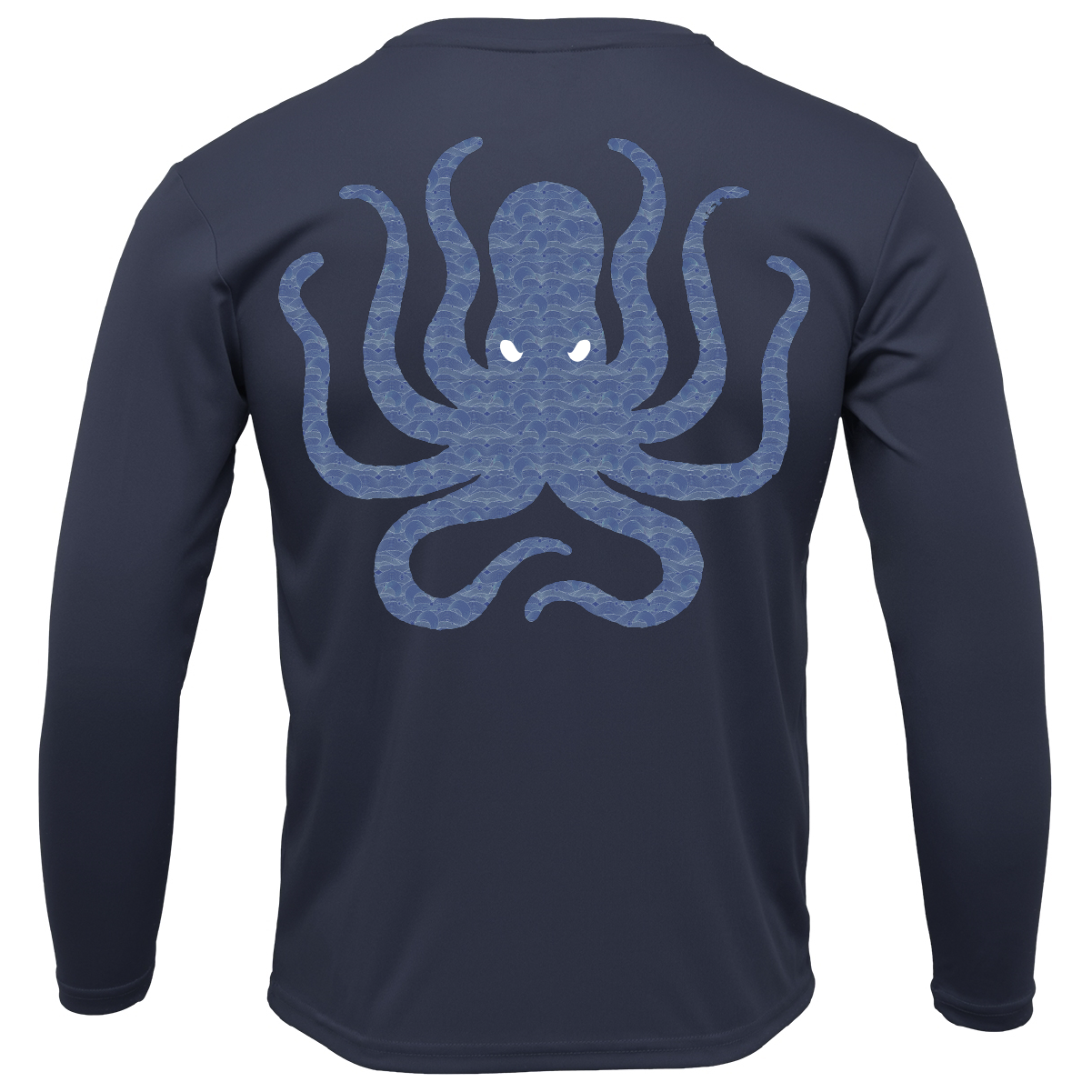 Key West, FL Kraken Men's Long Sleeve UPF 50+ Dry-Fit Shirt