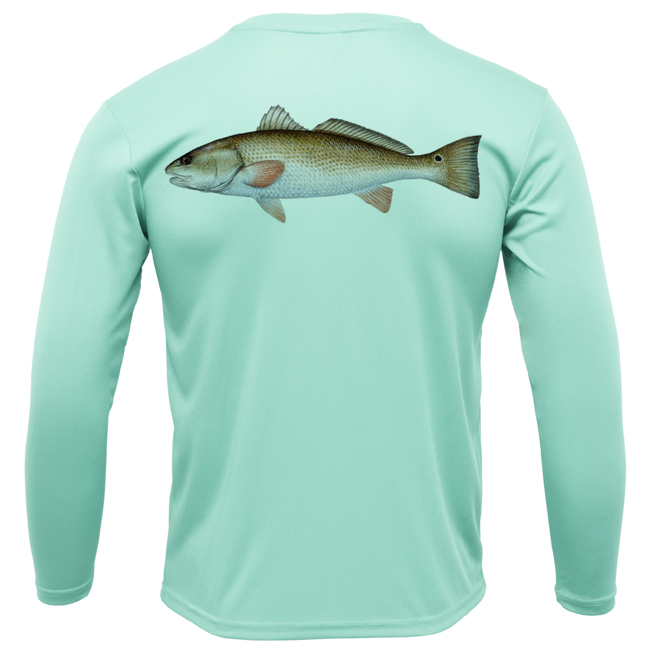 Tampa, FL Redfish Long Sleeve UPF 50+ Dry-Fit Shirt