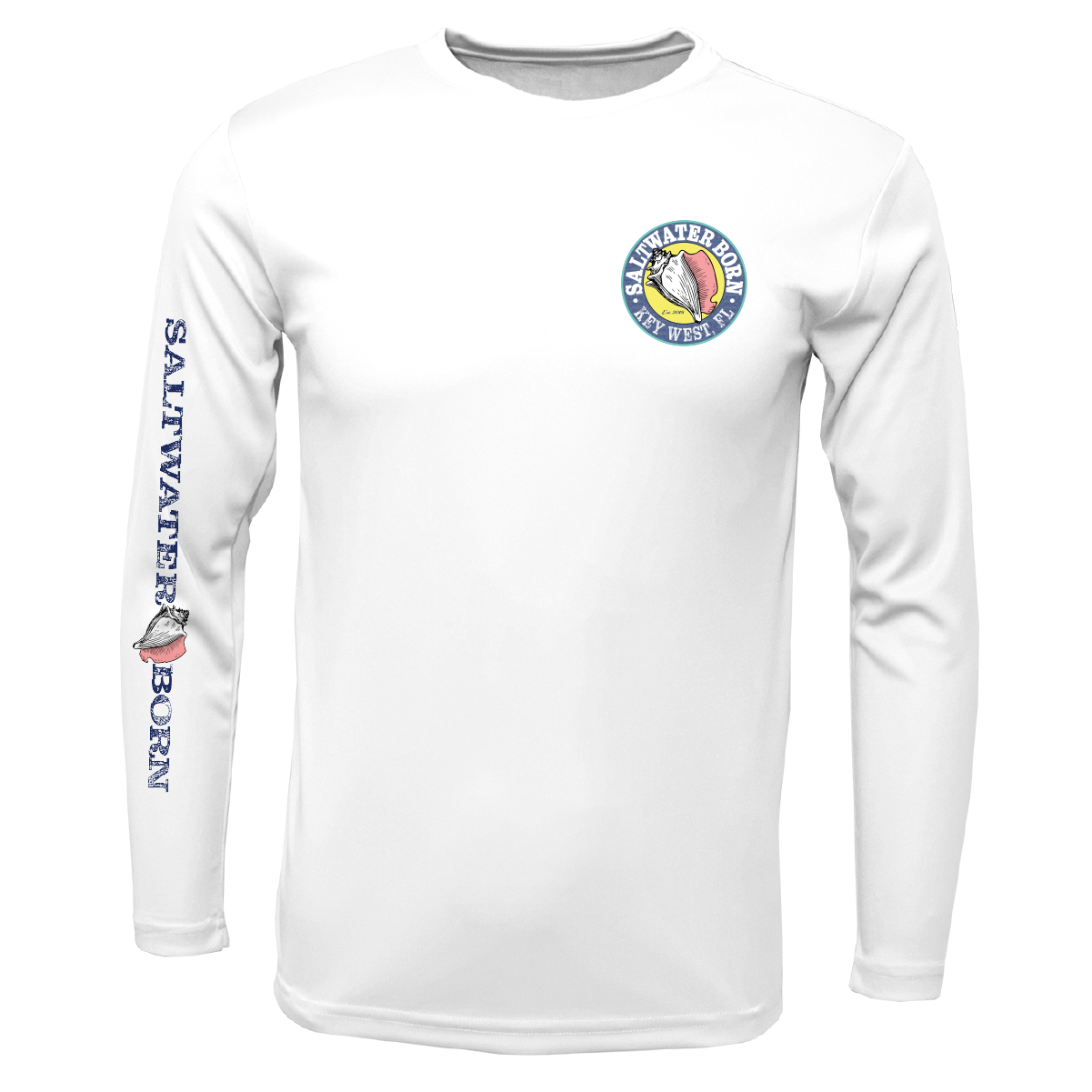 Key West, FL Kraken Men's Long Sleeve UPF 50+ Dry-Fit Shirt