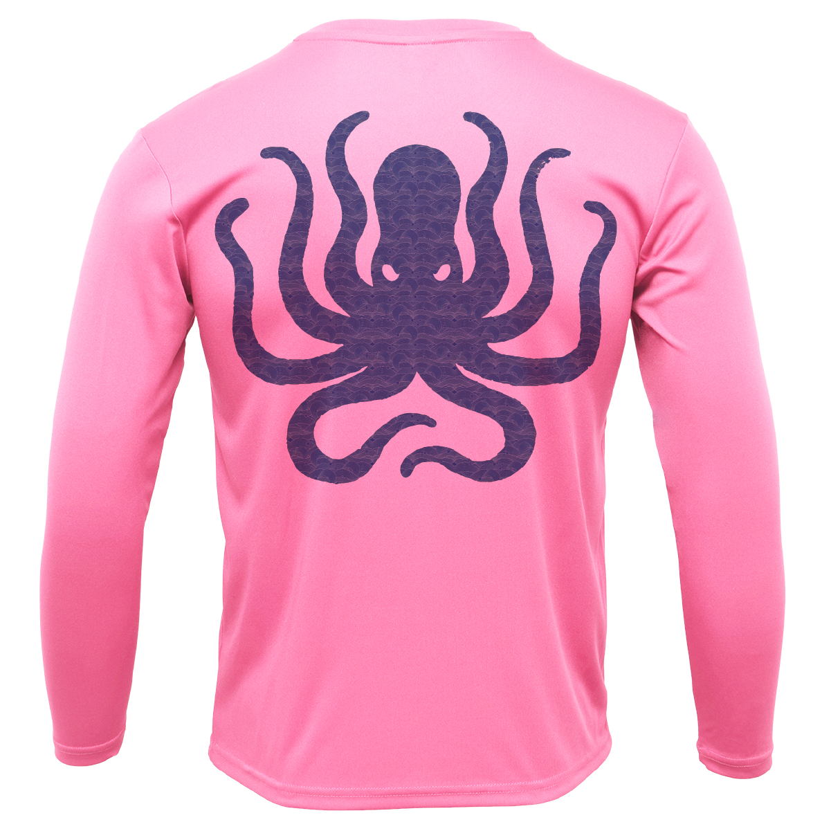 Key West, FL Kraken Men's Long Sleeve UPF 50+ Dry-Fit Shirt