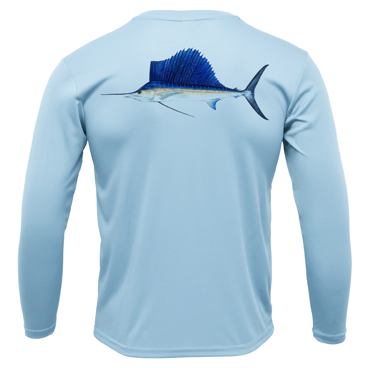 USA Sailfish Long Sleeve UPF 50+ Dry-Fit Shirt