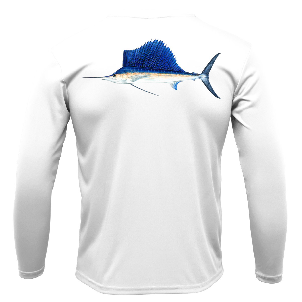 USA Sailfish Long Sleeve UPF 50+ Dry-Fit Shirt