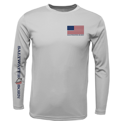 250th Anniversary Hammerhead Men's Long Sleeve UPF 50+ Dry-Fit Shirt