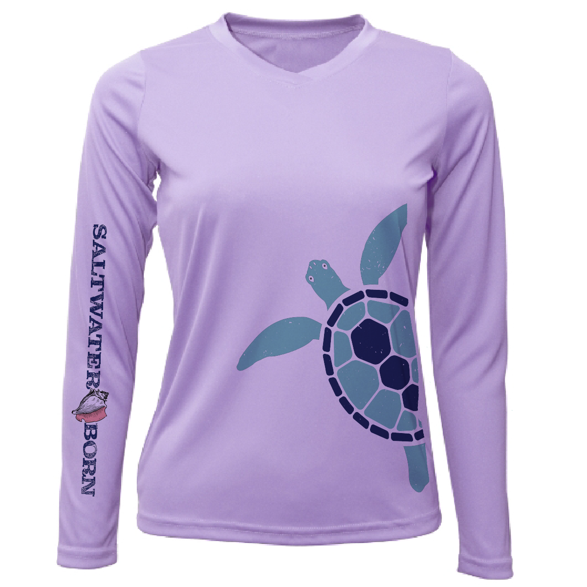 Turtle Wrap Women's Long Sleeve UPF 50+ Dry-Fit Shirt