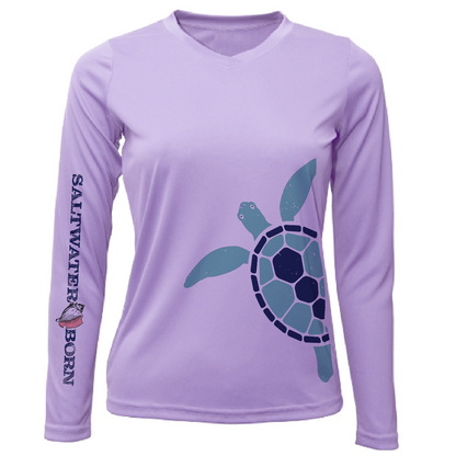 Turtle Wrap Women's Long Sleeve UPF 50+ Dry-Fit Shirt