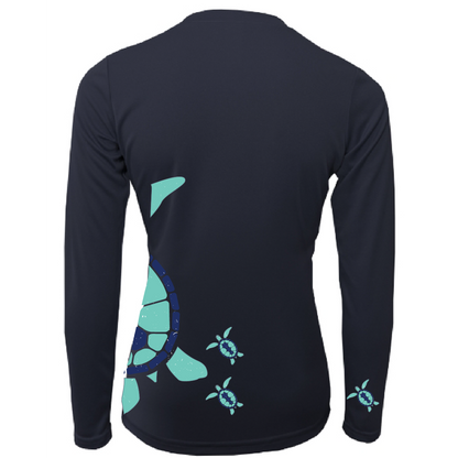 Turtle Wrap Women's Long Sleeve UPF 50+ Dry-Fit Shirt