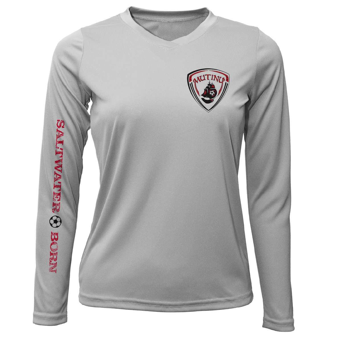 Mutiny Soccer Club Women's Long Sleeve UPF 50+ Dry-Fit Shirt