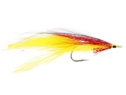 Wild Water Fly Fishing Yellow and Red Deceiver, size 2/0 (Qty 3) | SendIt Sailing