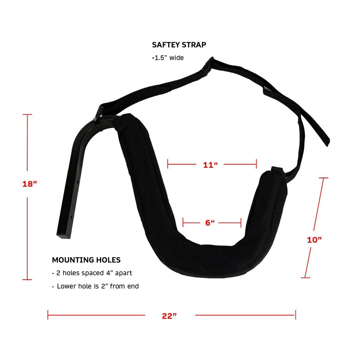 Indoor-Outdoor Freestanding Kayak Storage Rack