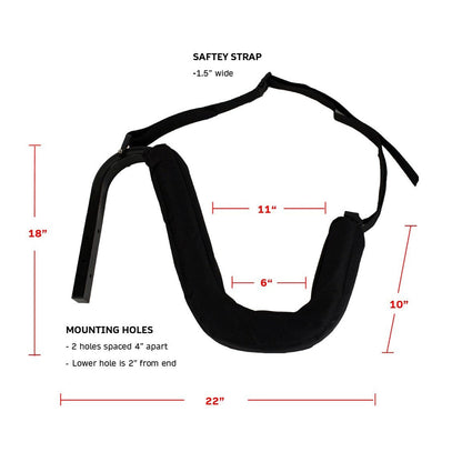 Indoor-Outdoor Freestanding Kayak Storage Rack