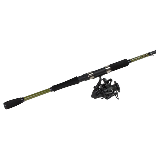Wild Water Fly Fishing FORTIS 6ft Medium Heavy Action 1 Piece Spinning Rod and 4000 Spinning Reel Package (FSP601MH) | SendIt Sailing