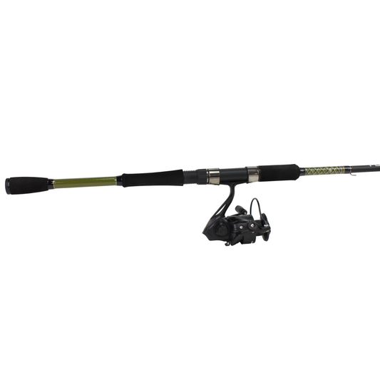 Wild Water Fly Fishing FORTIS 6ft 6in Medium Heavy Action 1 Piece Spinning Rod and 4000 Spinning Reel Package (FSP661MH) | SendIt Sailing