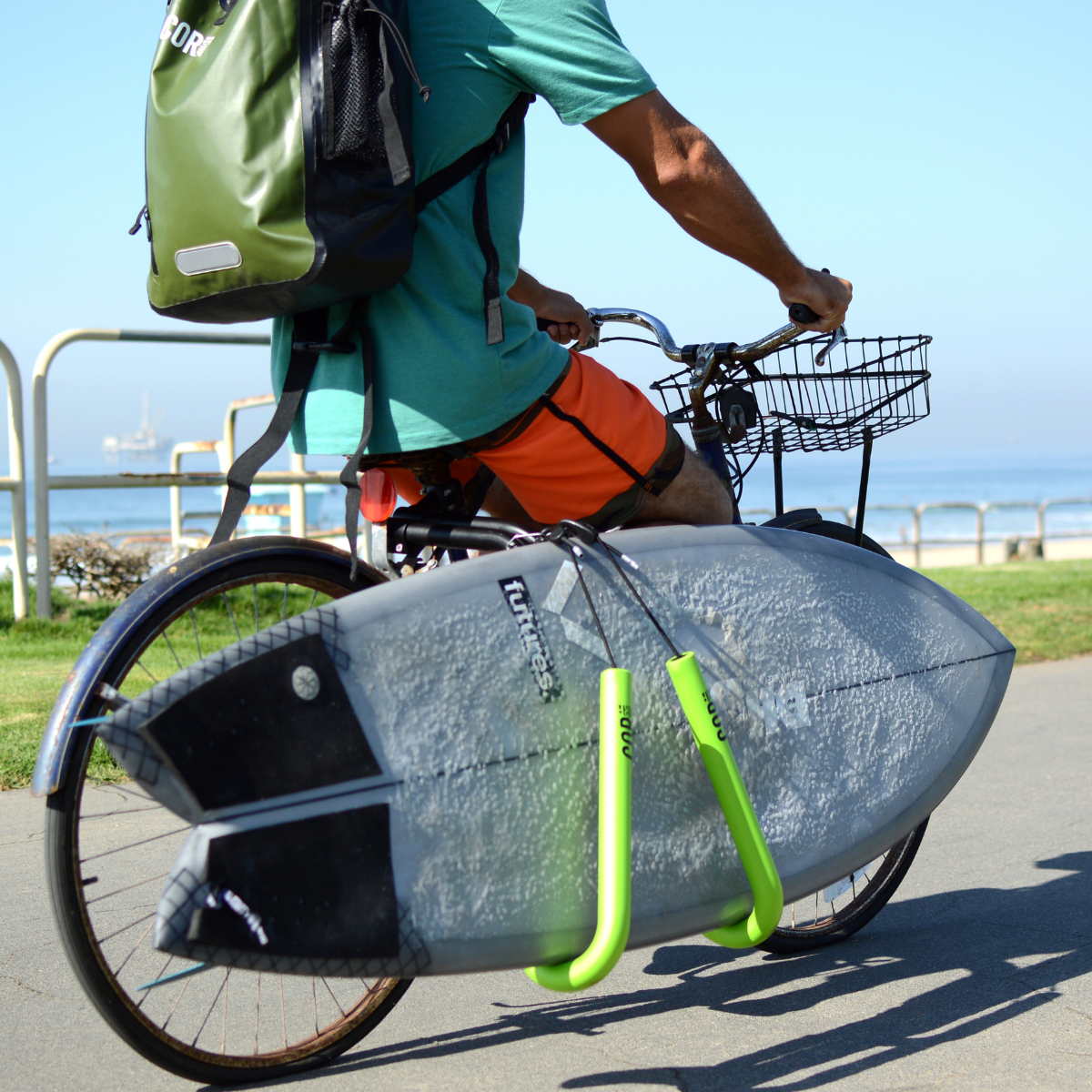 Bicycle Surfboard Rack