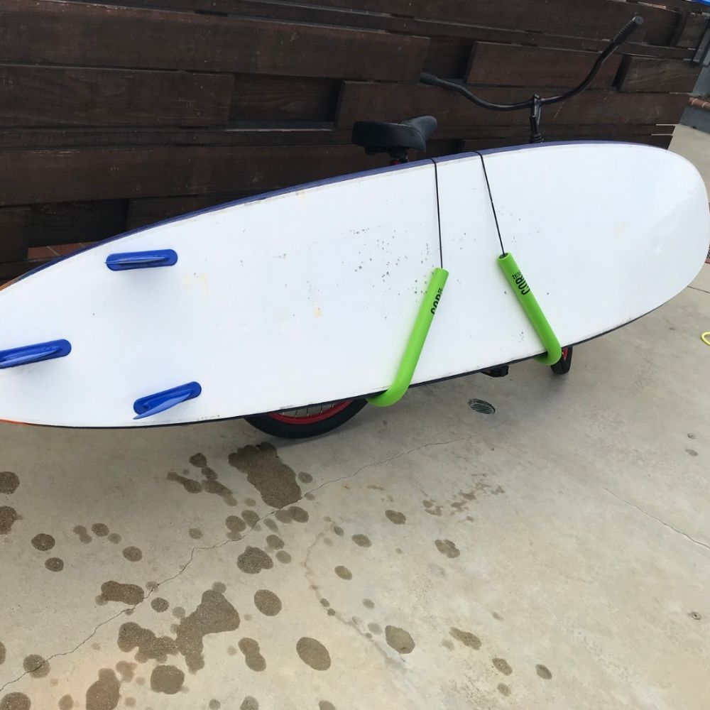 Bicycle Surfboard Rack