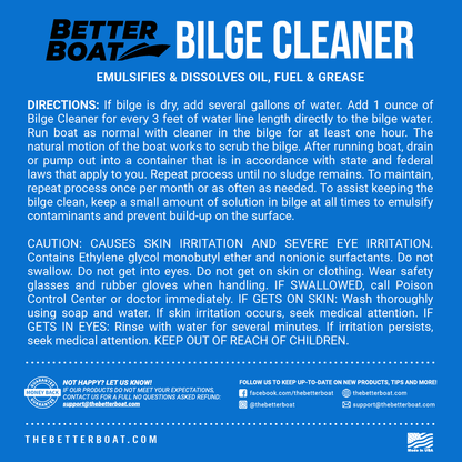 Better Boat Bilge Cleaner Concentrate