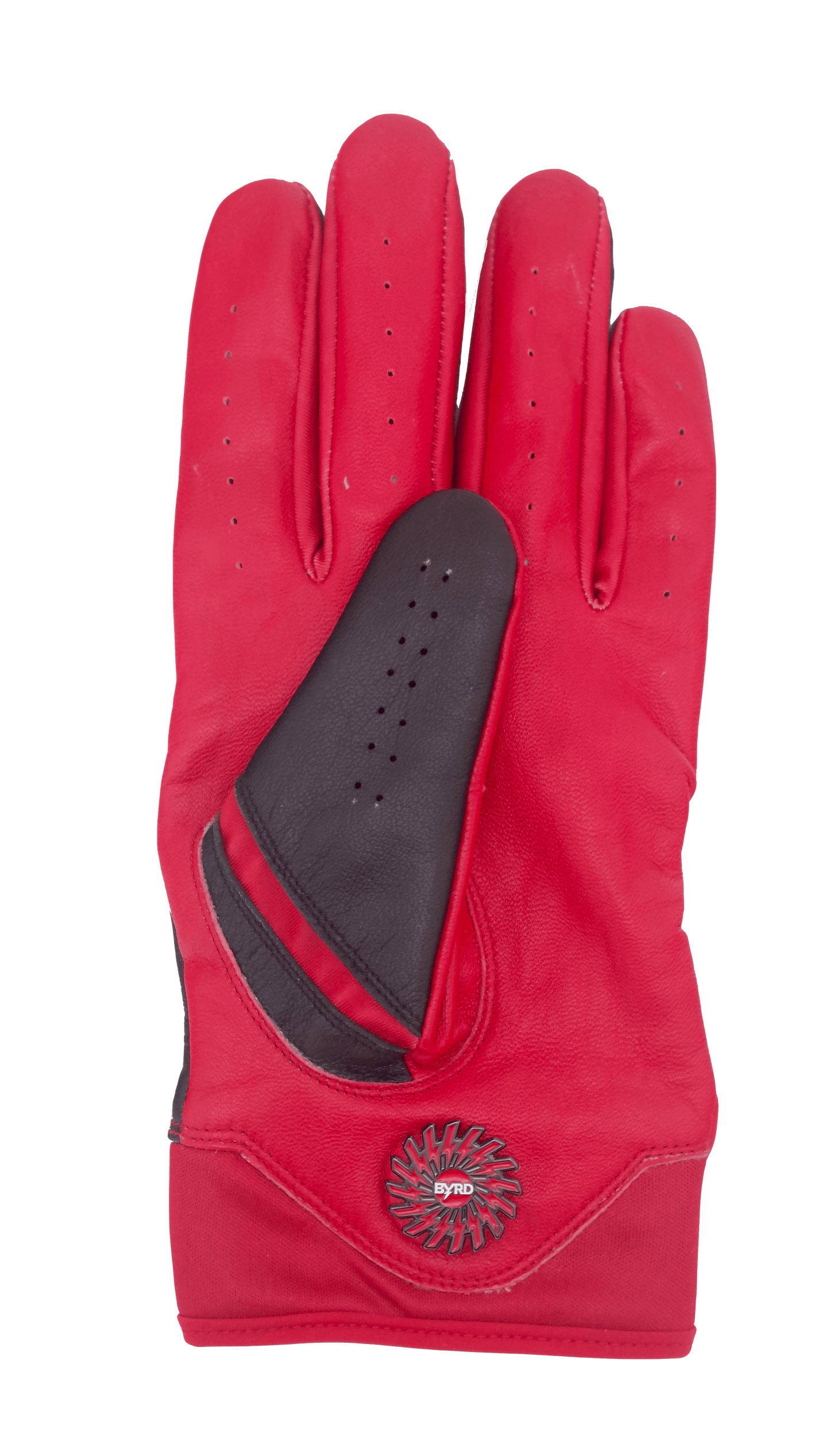 THE BYRD GOLF GLOVE ∞ Black/Red