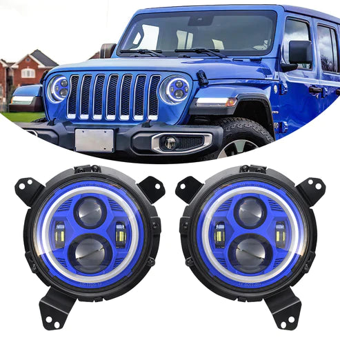 Empire Offroad LED 9in Spectrum Series Headlights | SendIt SailingEmpire Offroad LED 9in Spectrum Series Headlights