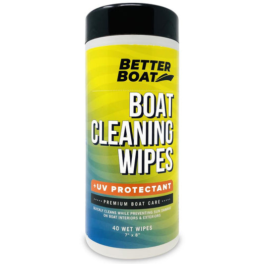 Better Boat Boat Cleaner Wipes with UV