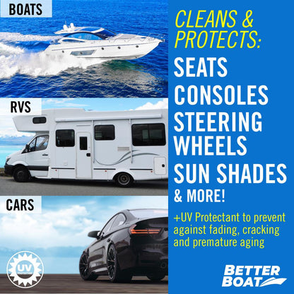 Better Boat Boat Cleaner Wipes with UV