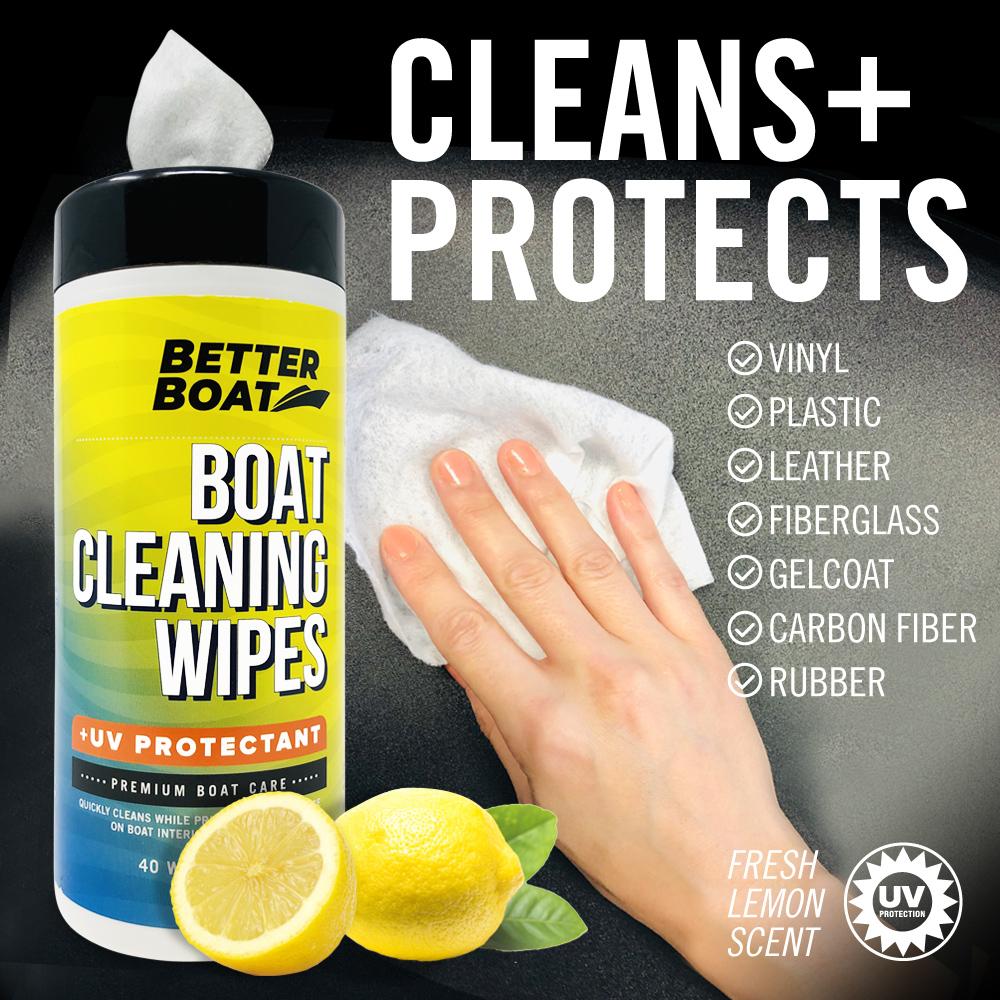 Better Boat Boat Cleaner Wipes with UV