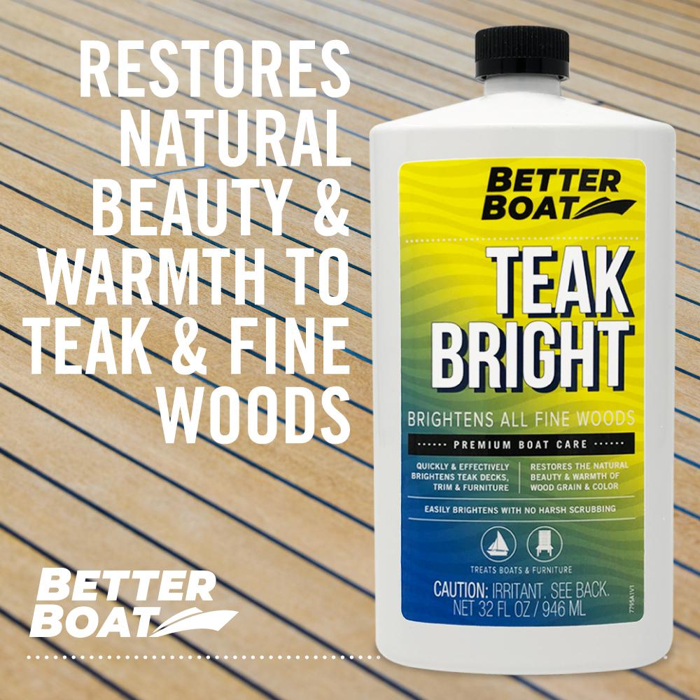 Better Boat Boat Deck Teak Brightener