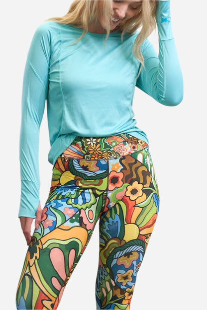 Boho Bass High-Waisted Leggings