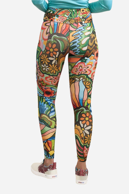 Boho Bass High-Waisted Leggings