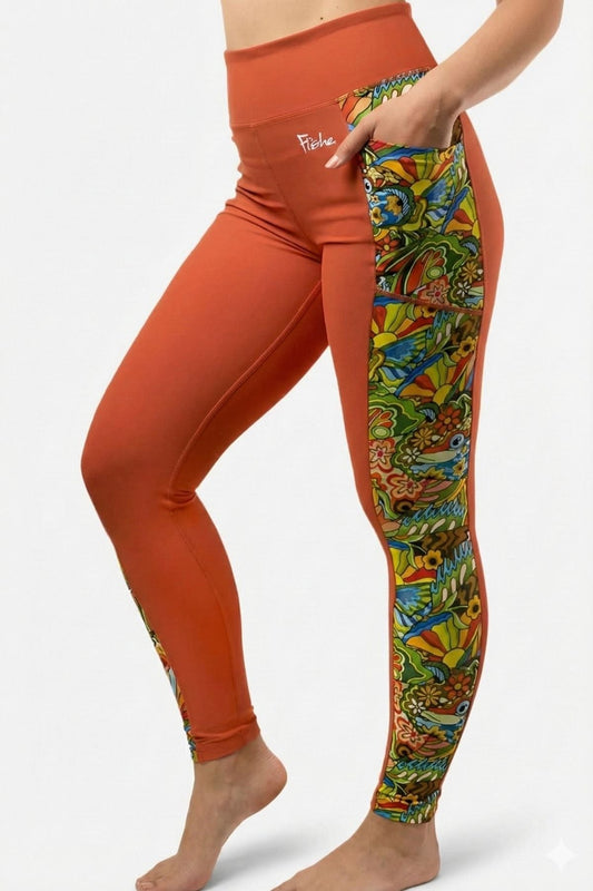 Boho Bass Pocket Leggings